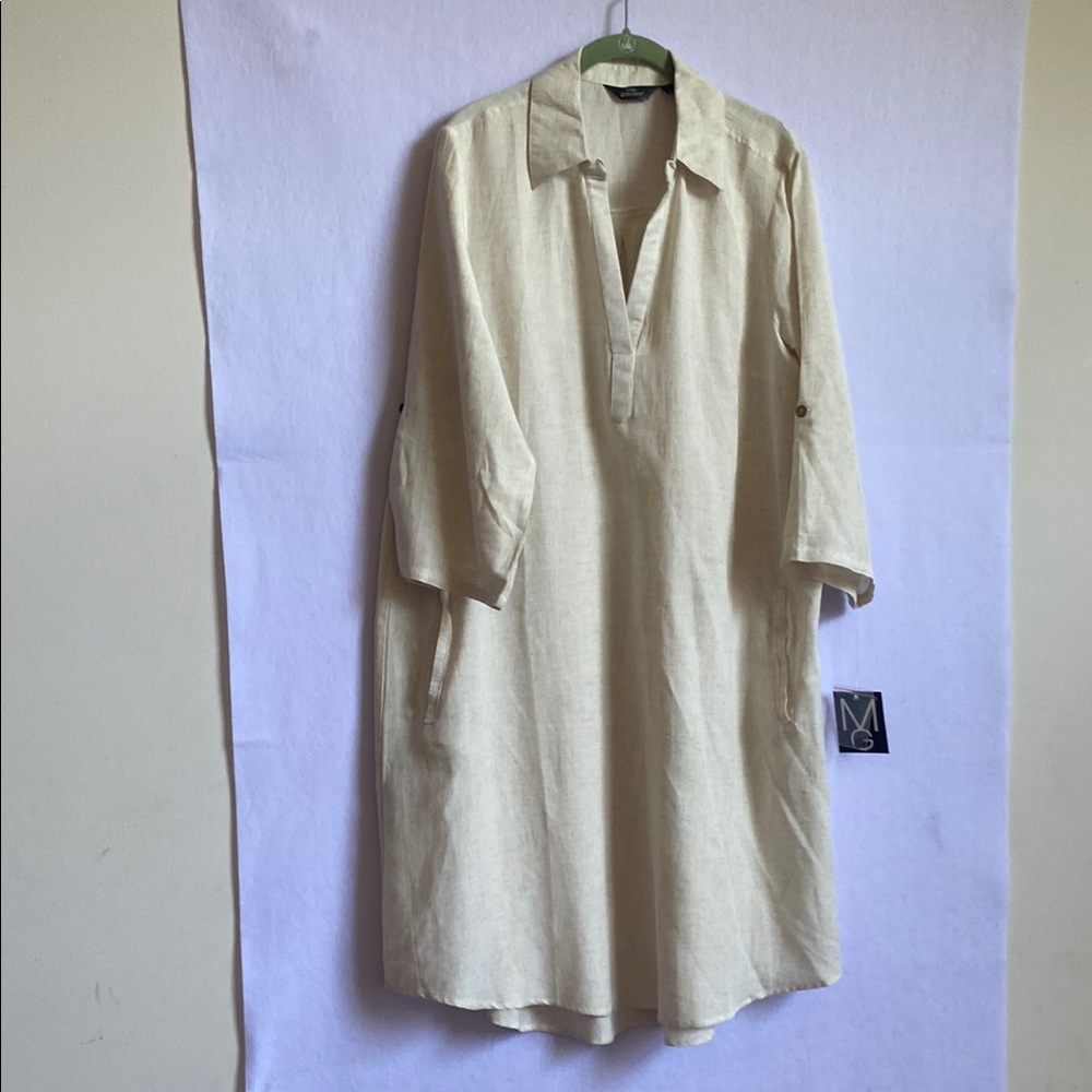 Orvis Beige Linen Top